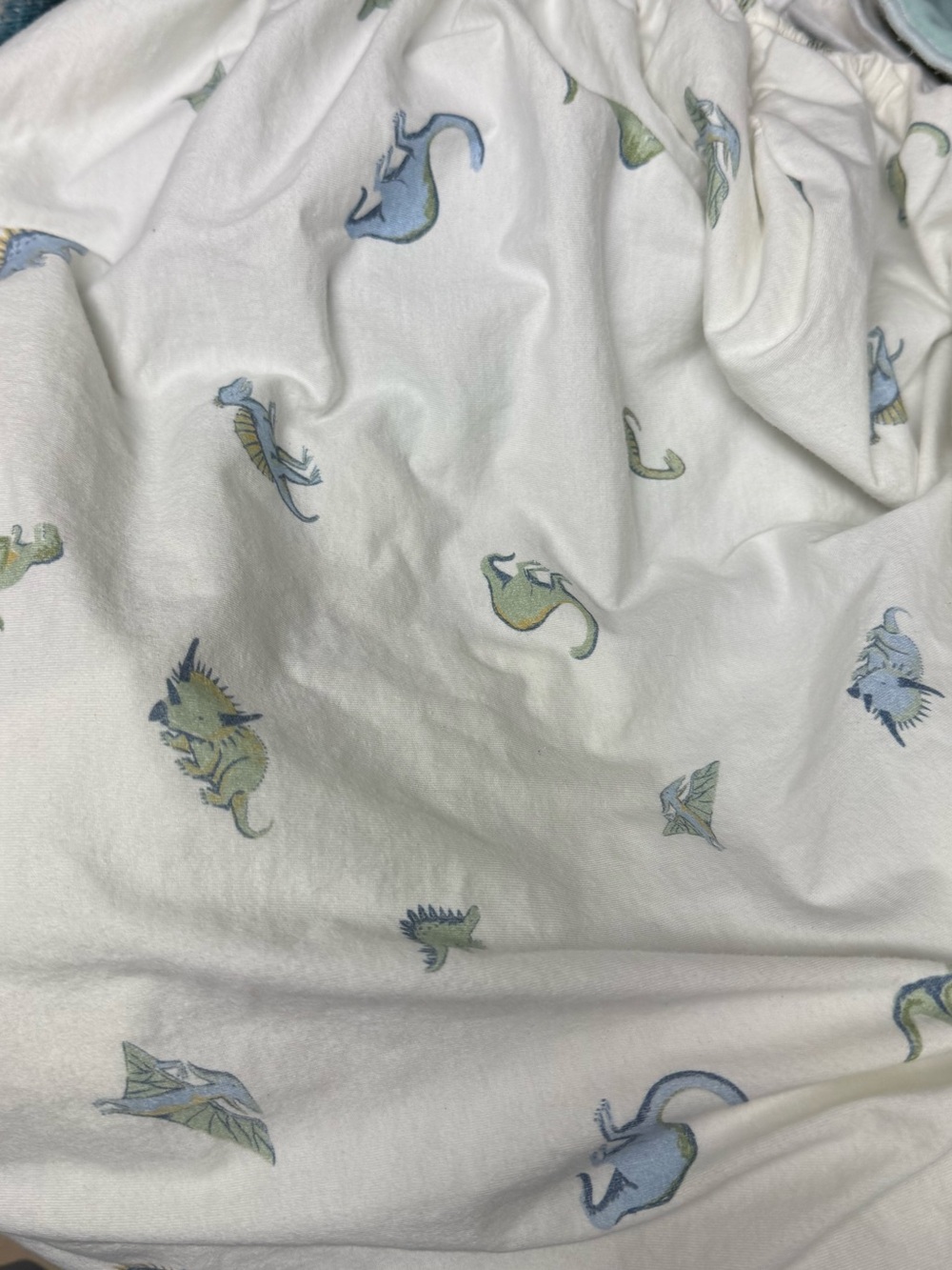 NESTIG Dinosaur Island Crib Sheet Set - Picture 2 of 3